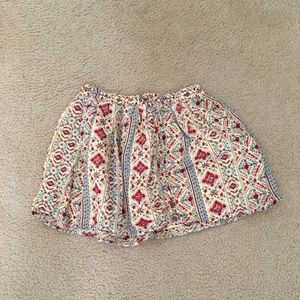 Forever21 Tribal/Aztec Print Mini Skirt